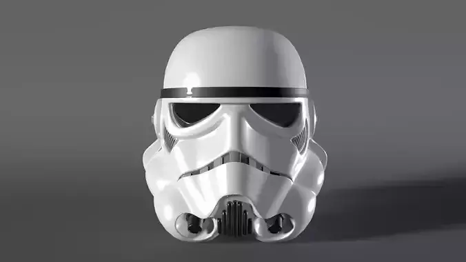 Stormtrooper Helmet - Star Wars 3D model
