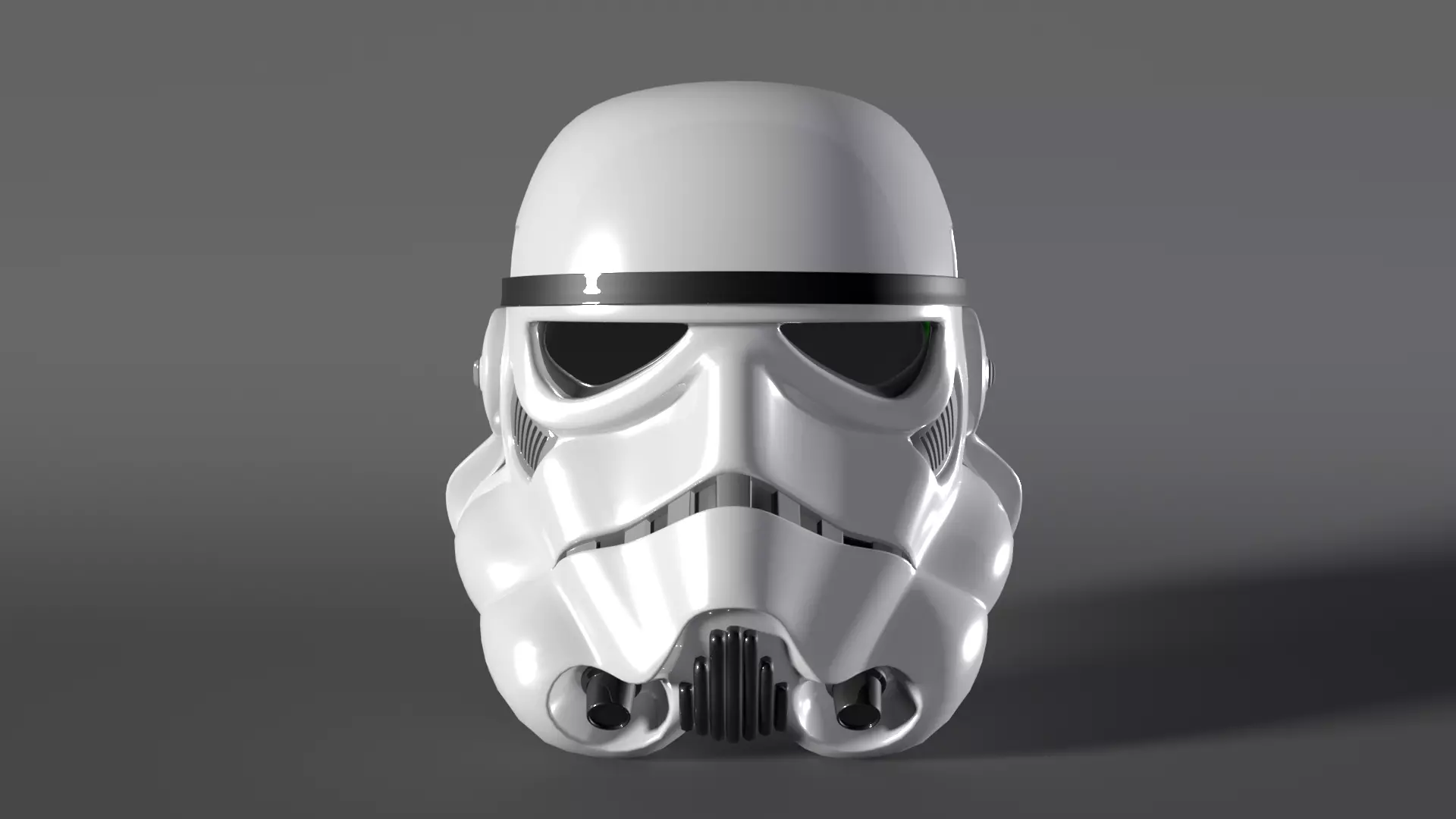 Stormtrooper Helmet - Star Wars 3D model_0