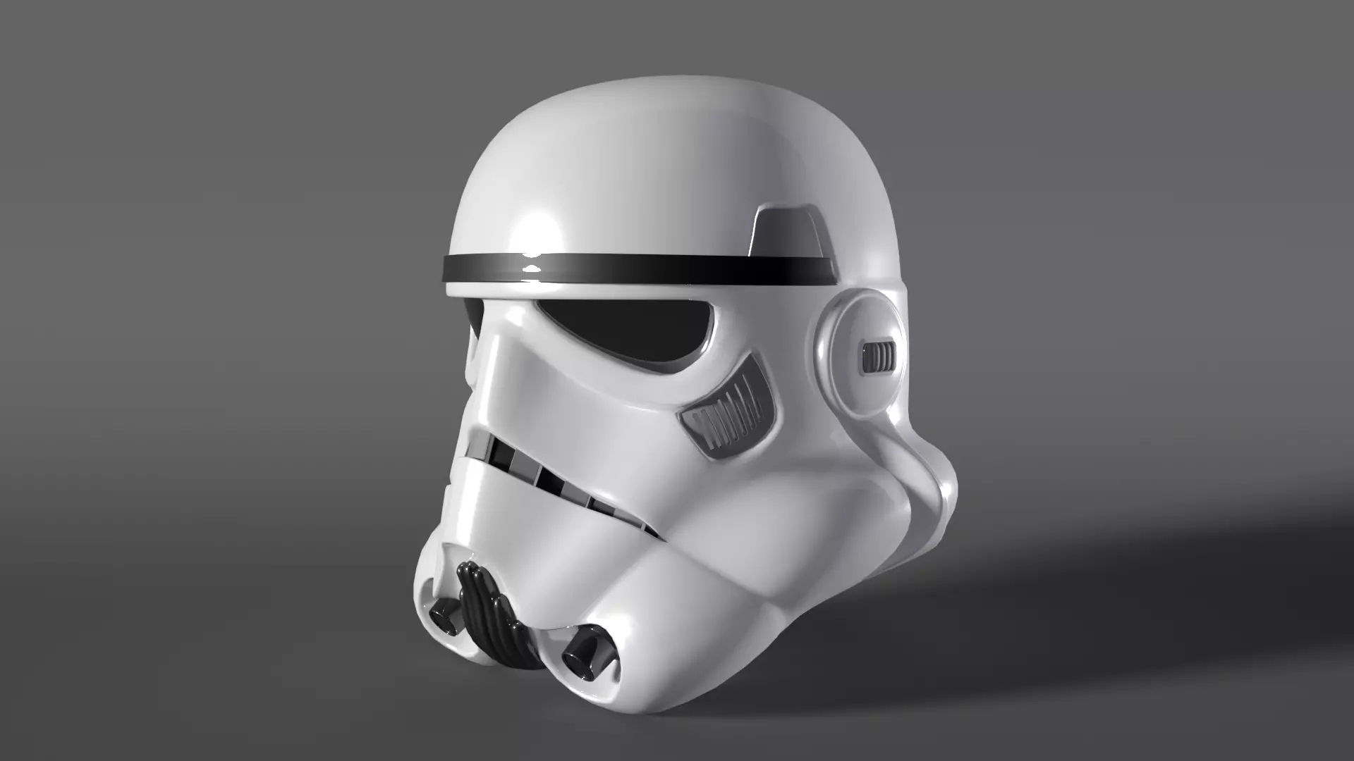 Stormtrooper Helmet - Star Wars 3D model_4