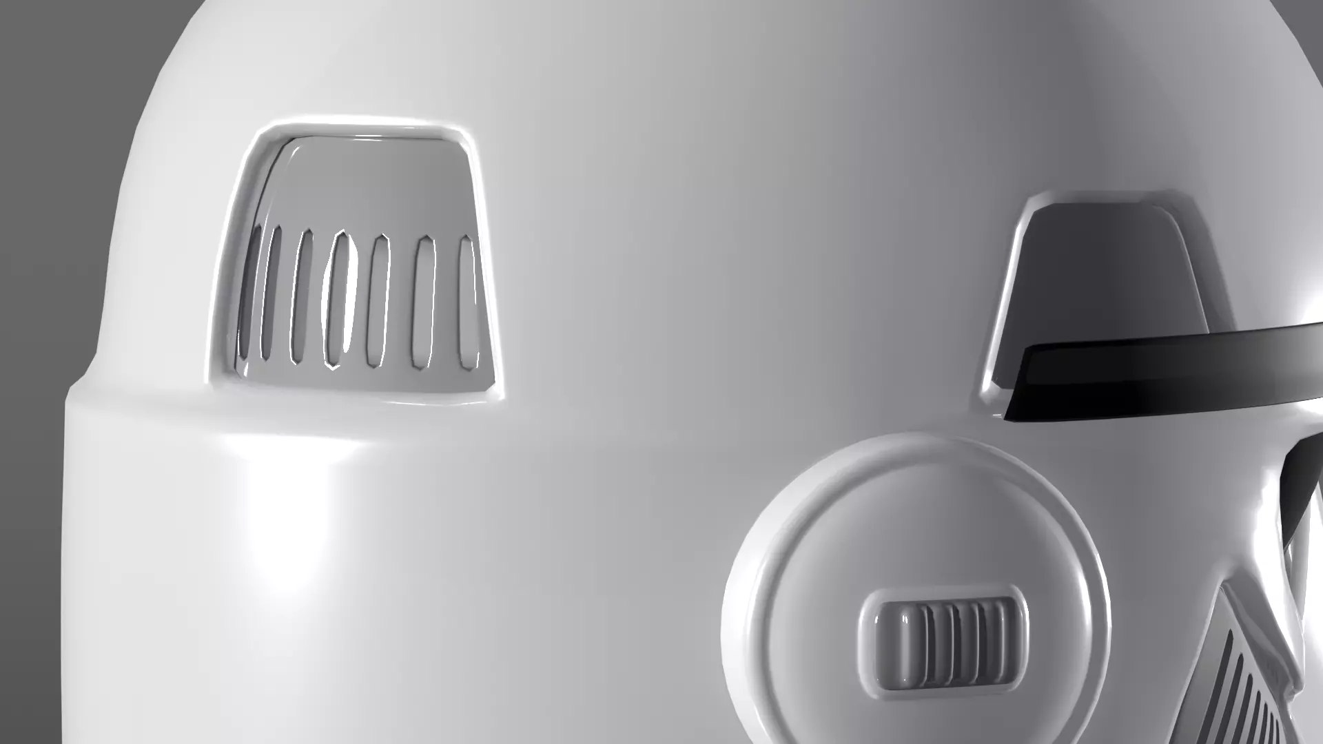 Stormtrooper Helmet - Star Wars 3D model_11