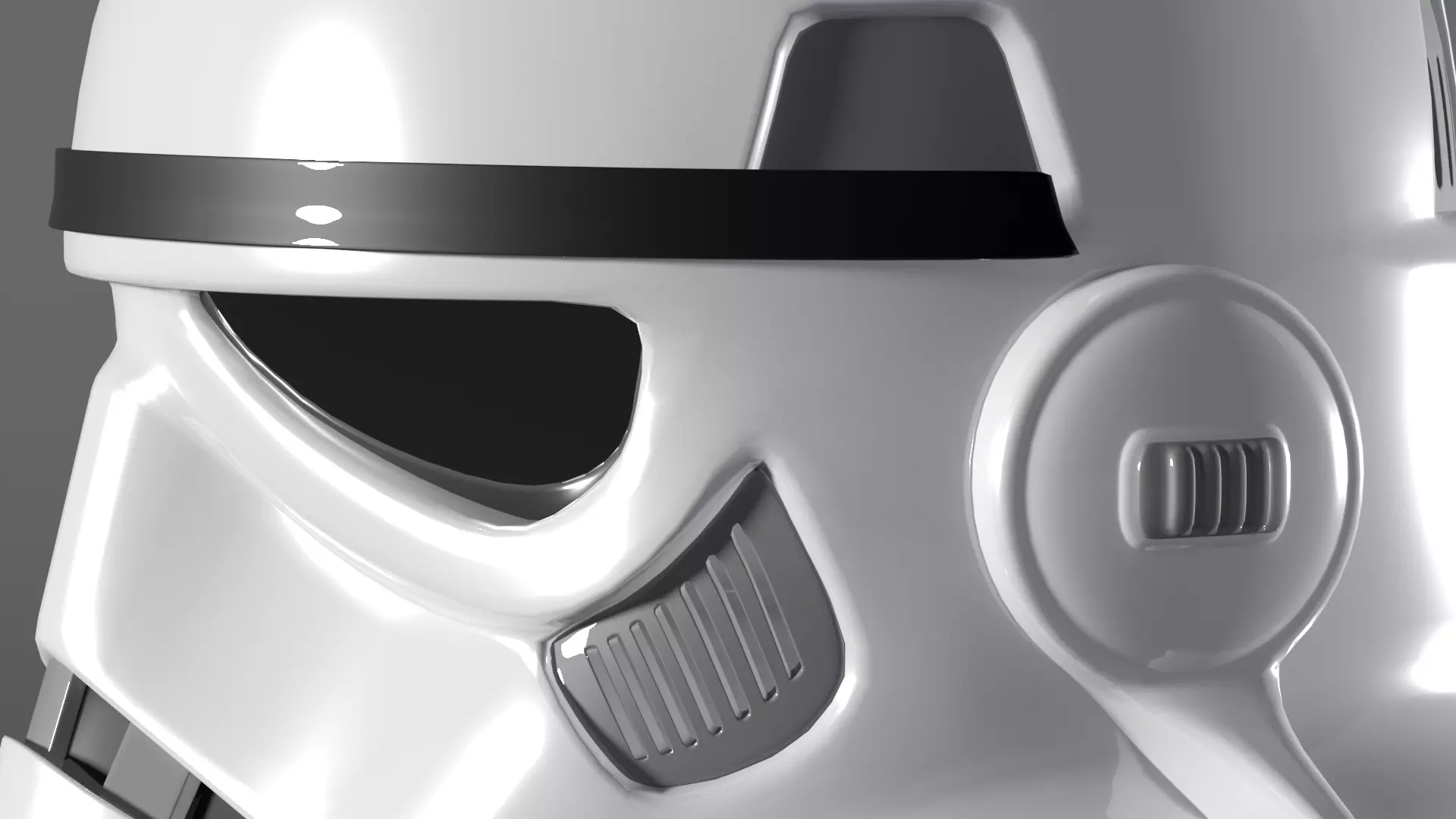 Stormtrooper Helmet - Star Wars 3D model_10
