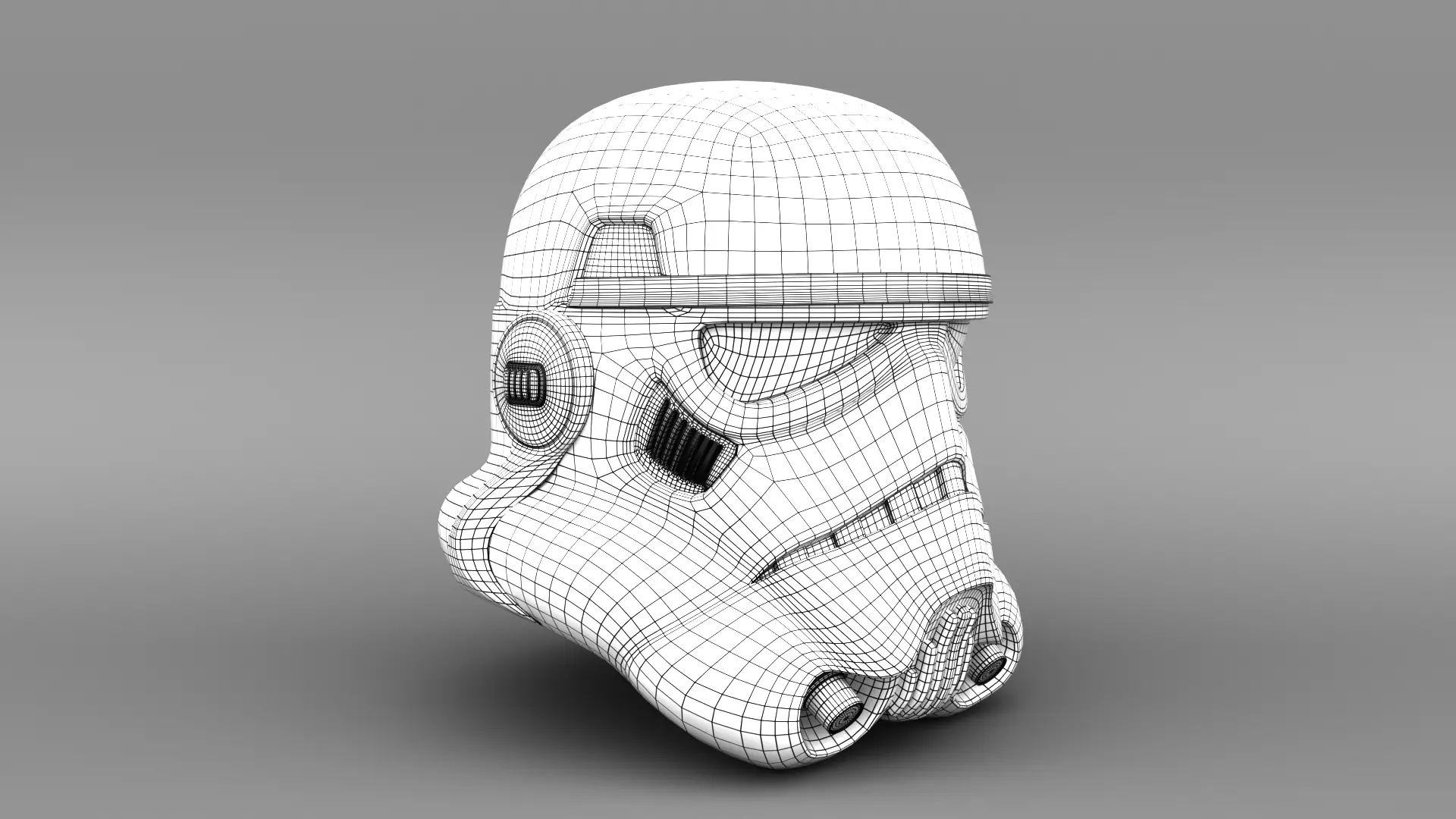 Stormtrooper Helmet - Star Wars 3D model_17