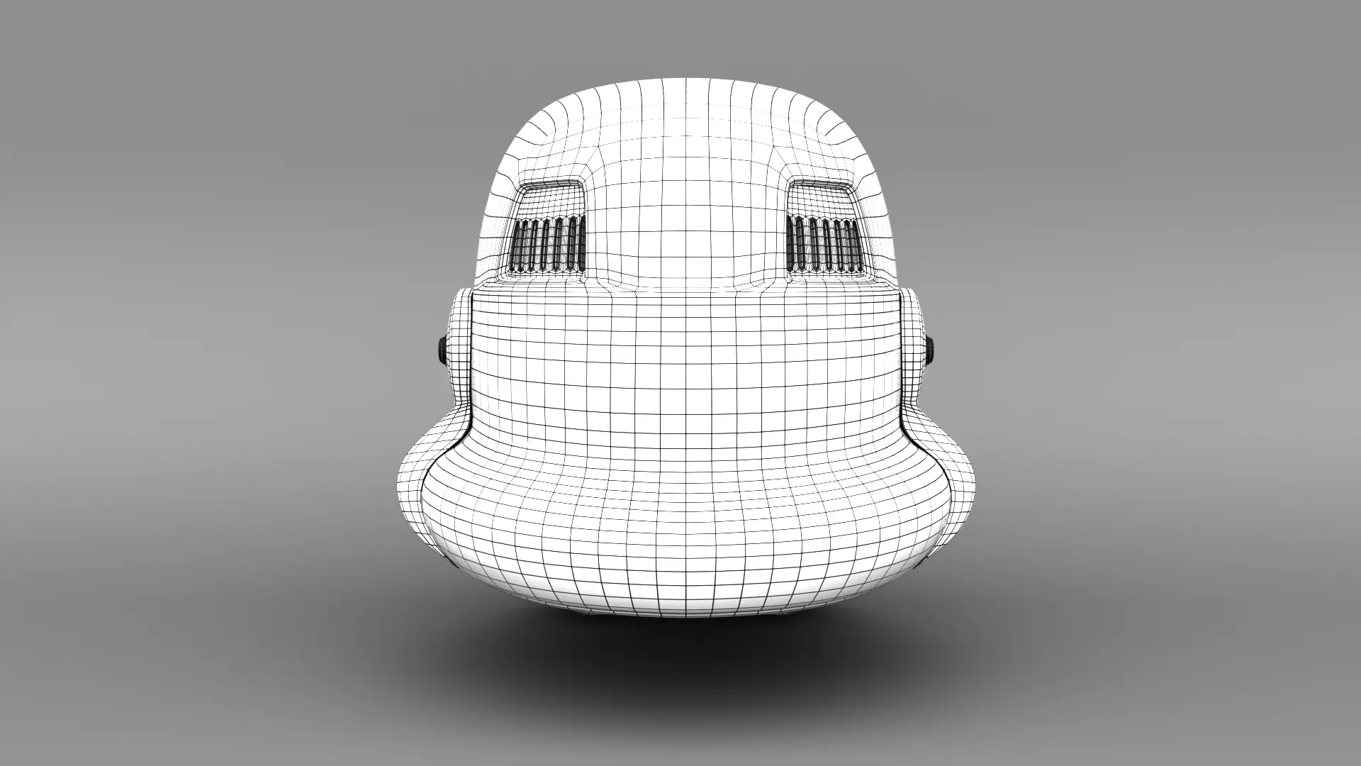 Stormtrooper Helmet - Star Wars 3D model_13