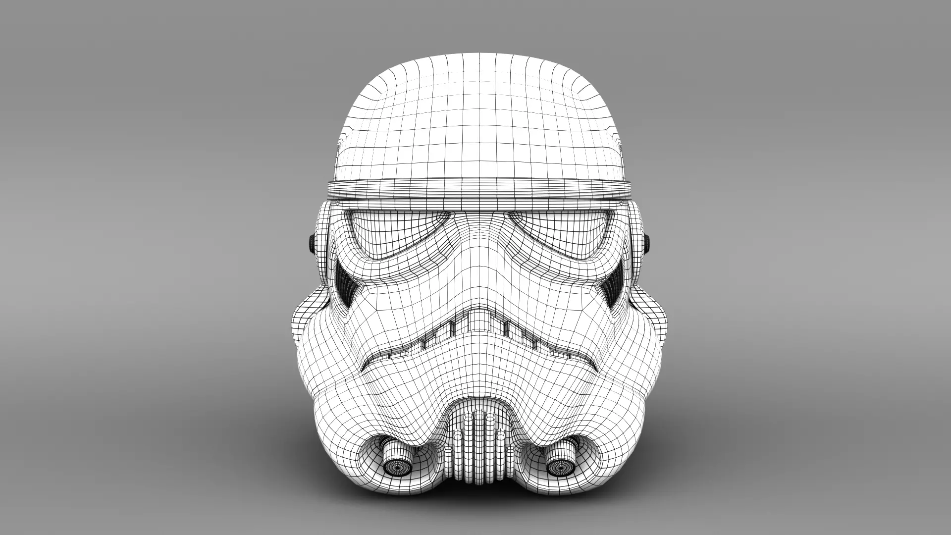 Stormtrooper Helmet - Star Wars 3D model_12