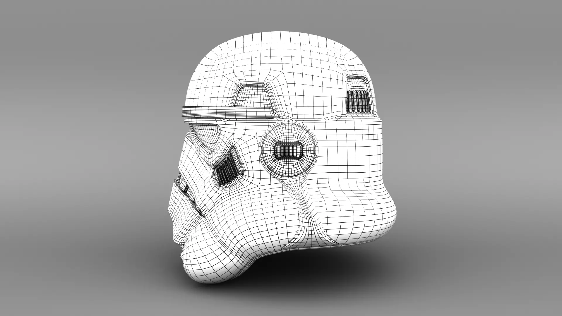 Stormtrooper Helmet - Star Wars 3D model_15