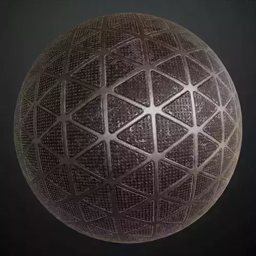 Triangular Sci-fi Floor Grid