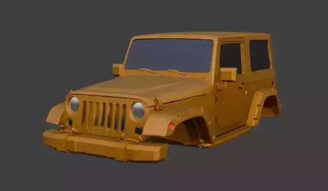 Jeep upper body part