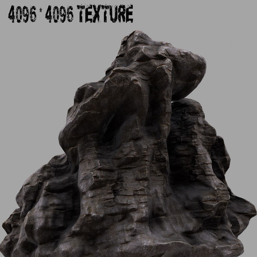 Rock Low-poly 3D model