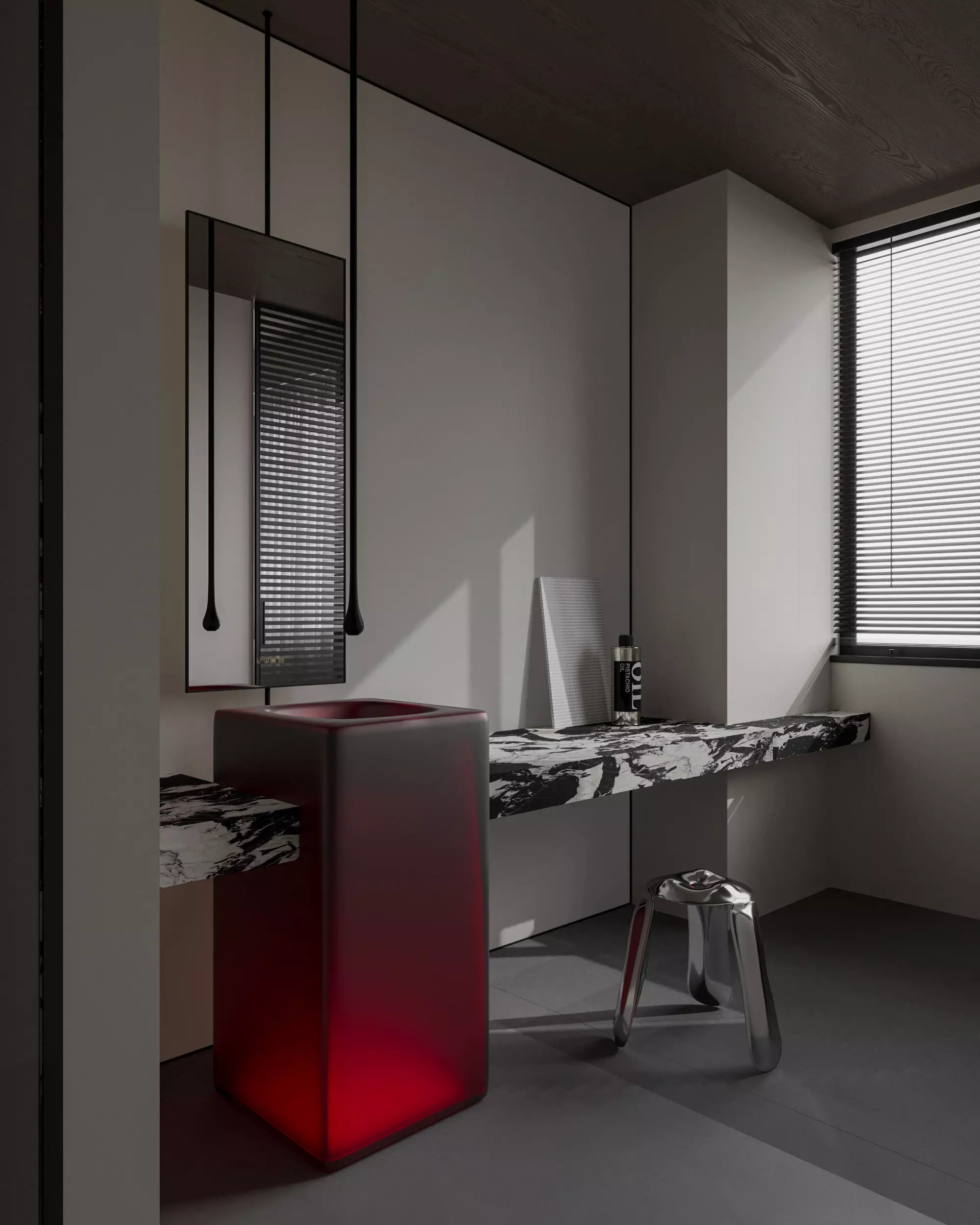 Bedroom interior scenes 3D model_3