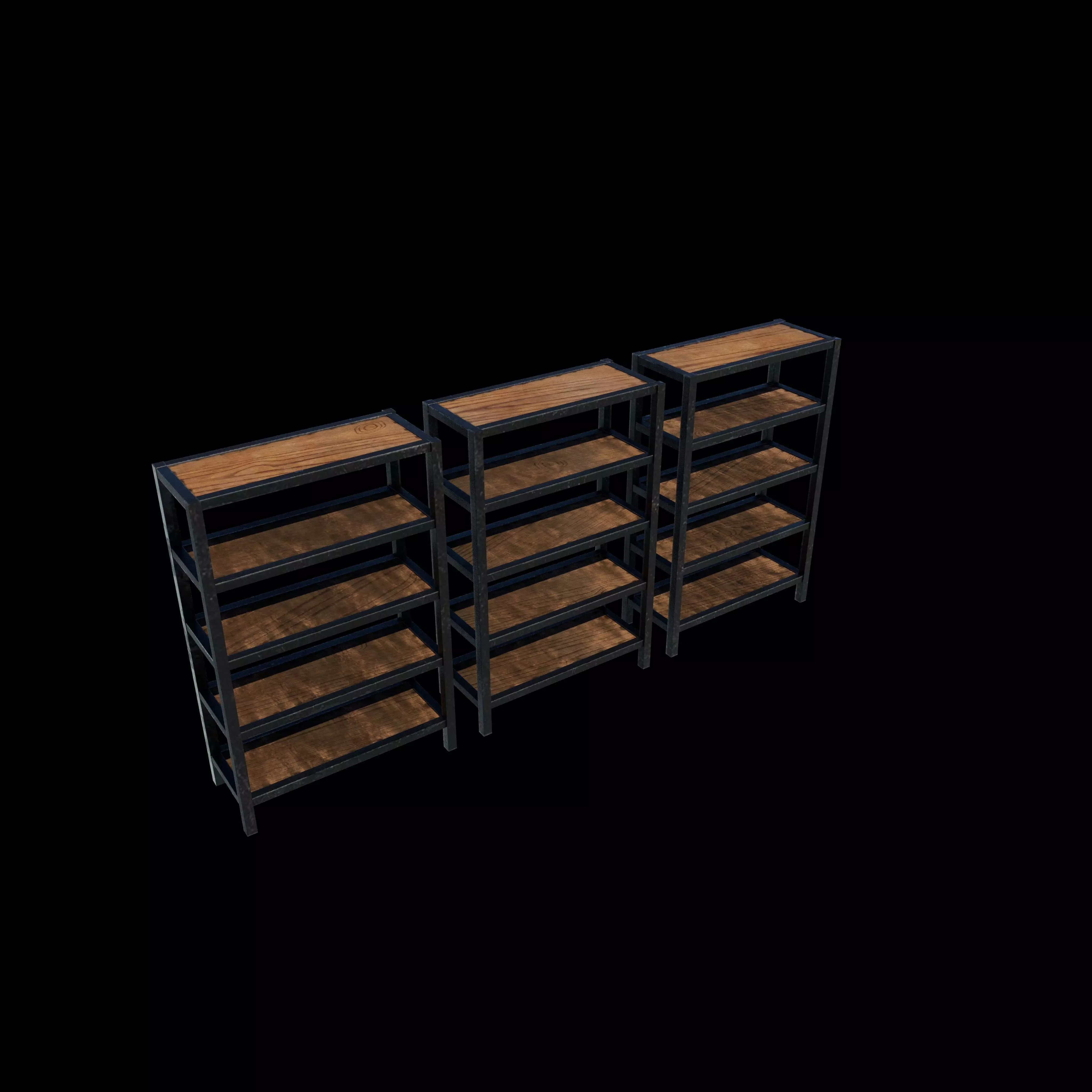shelving 3D model_8