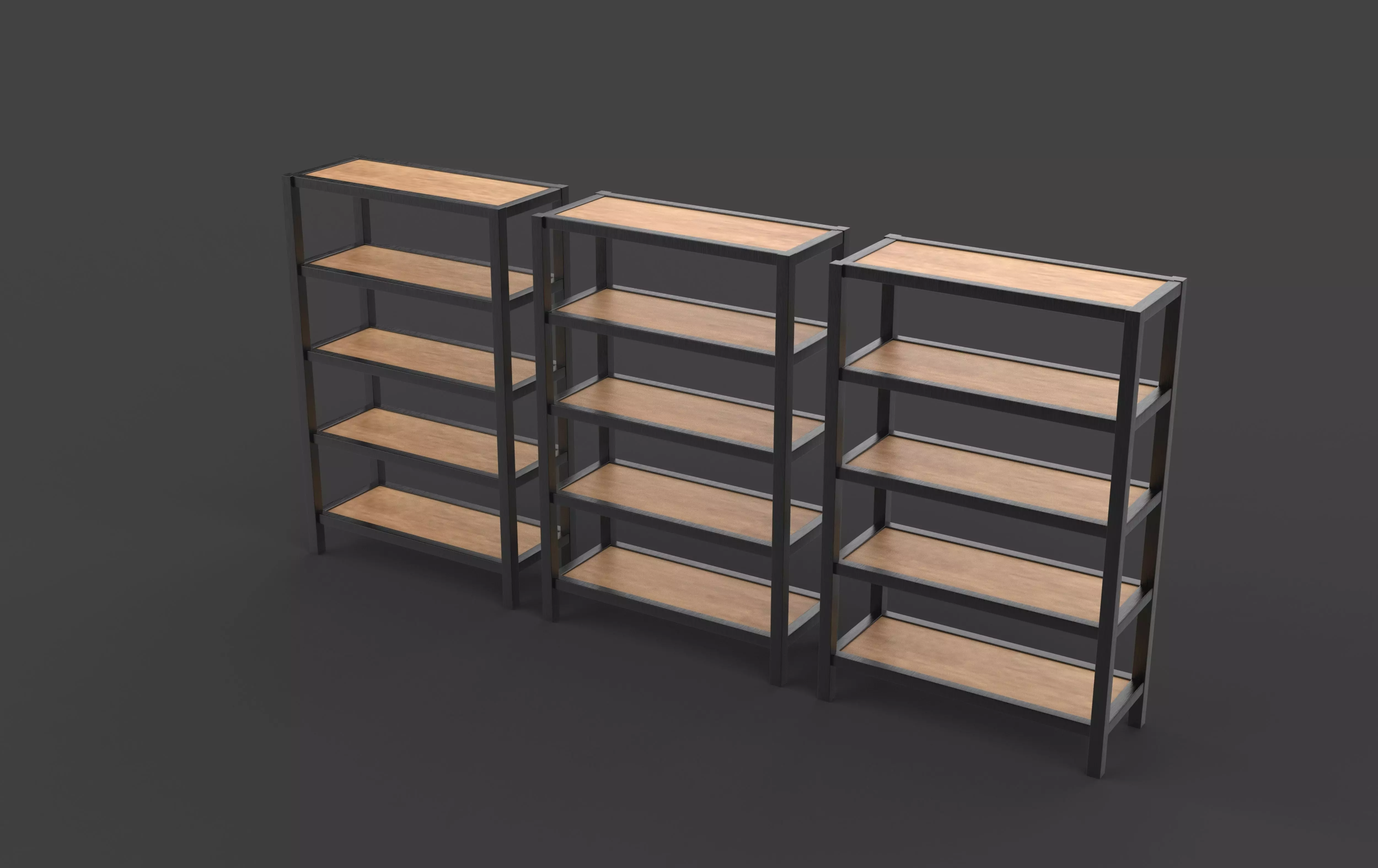 shelving 3D model_10