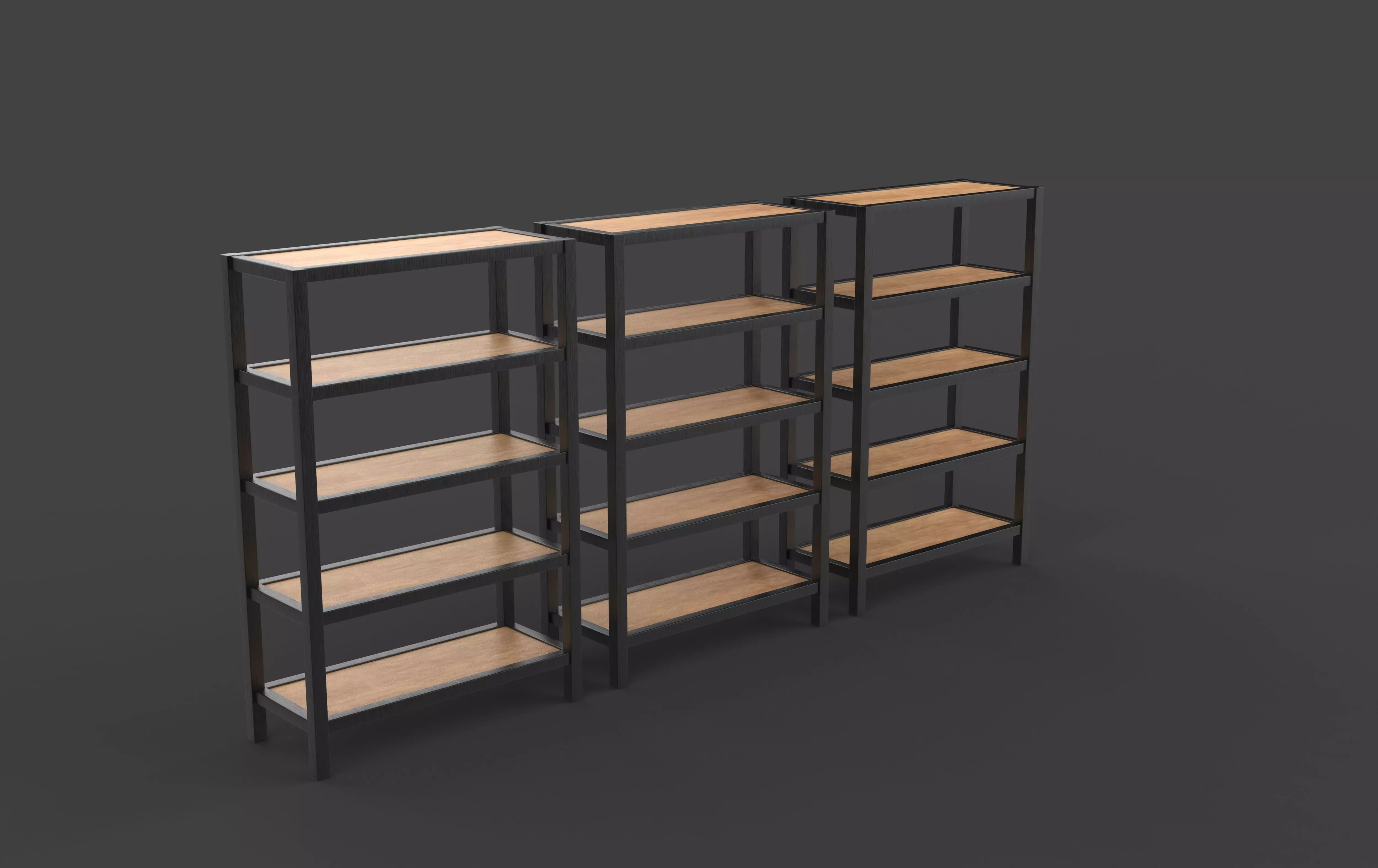 shelving 3D model_7
