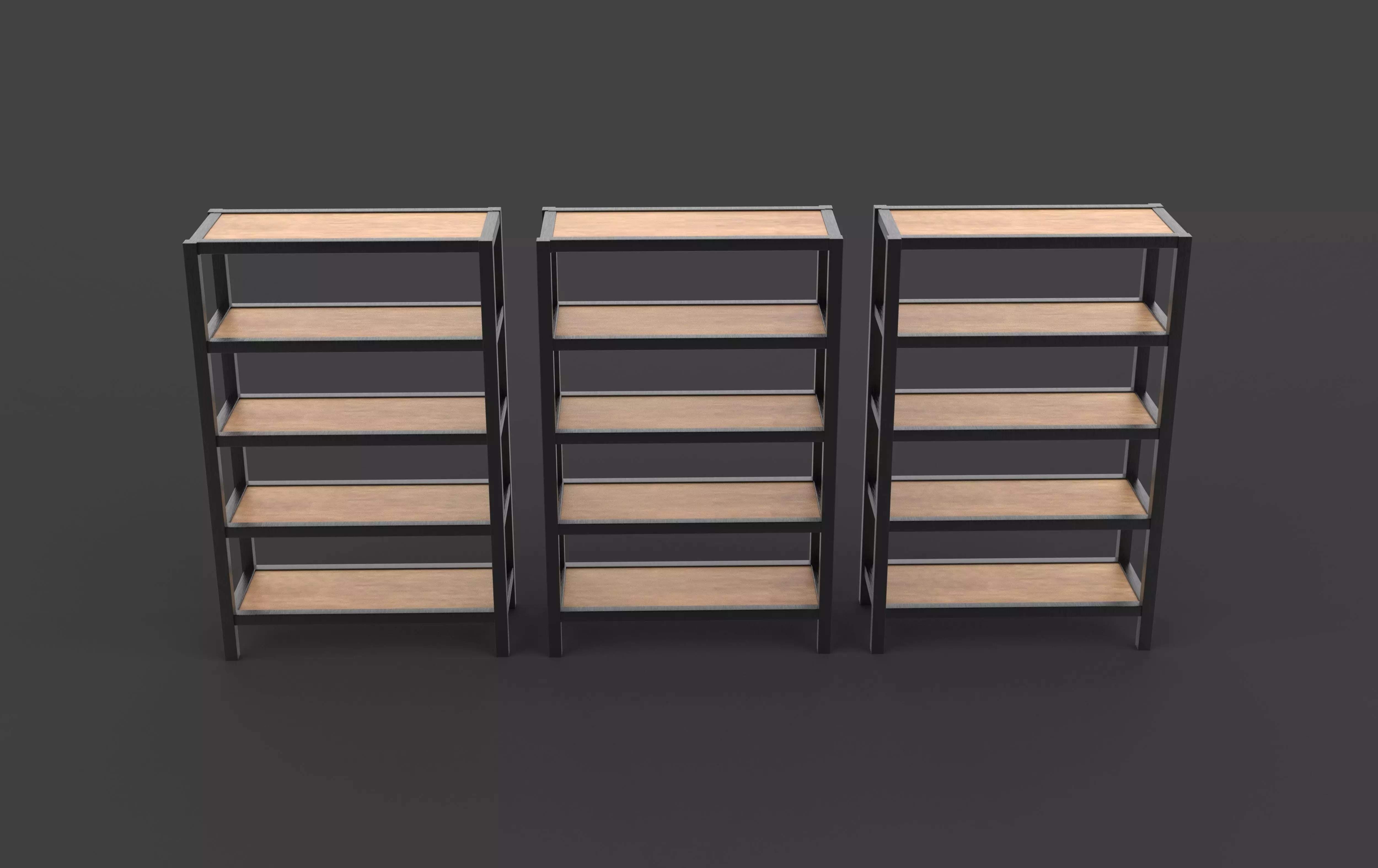 shelving 3D model_4
