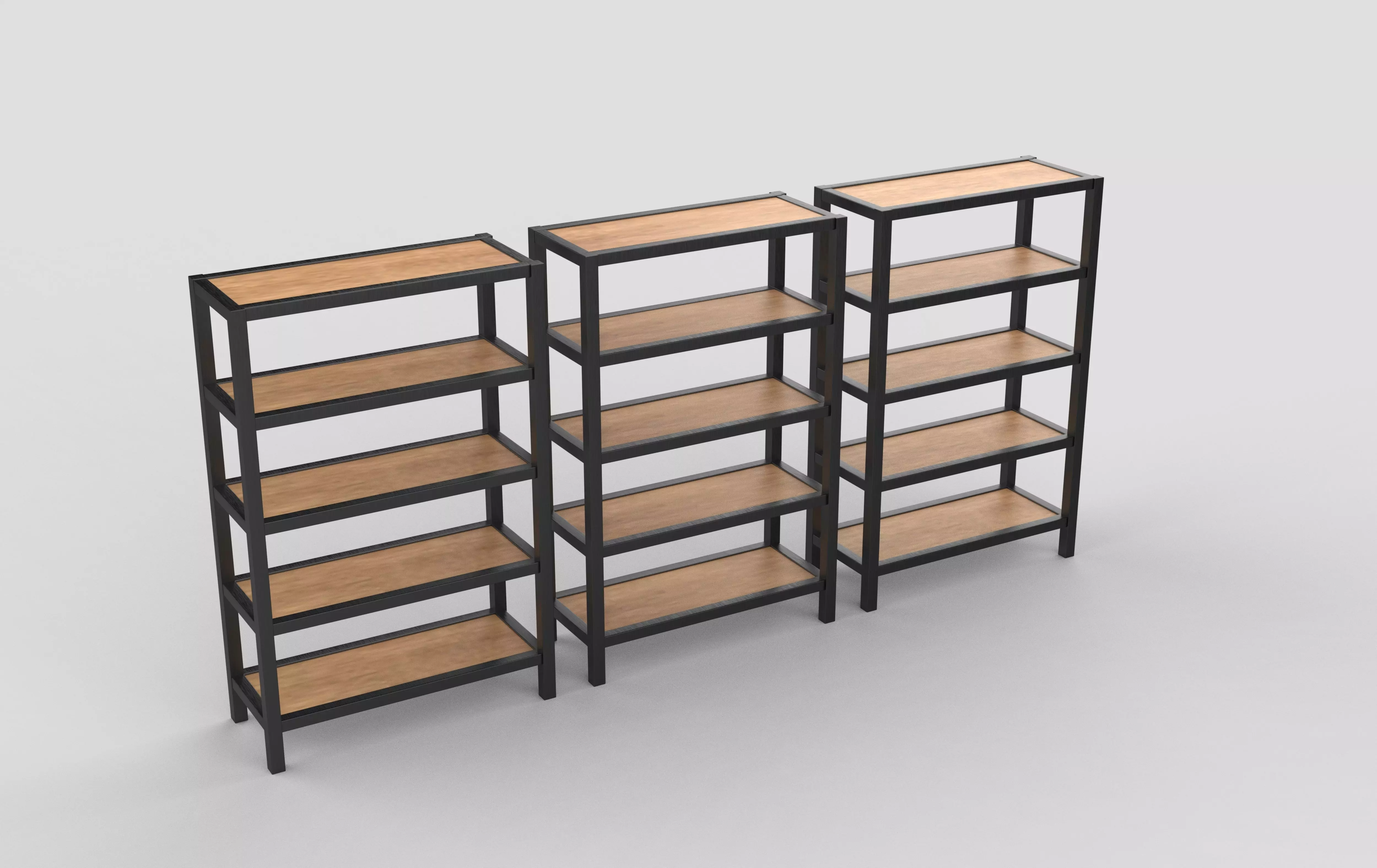 shelving 3D model_9