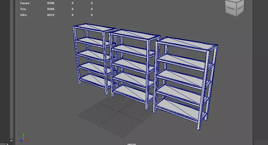 shelving 3D model_14