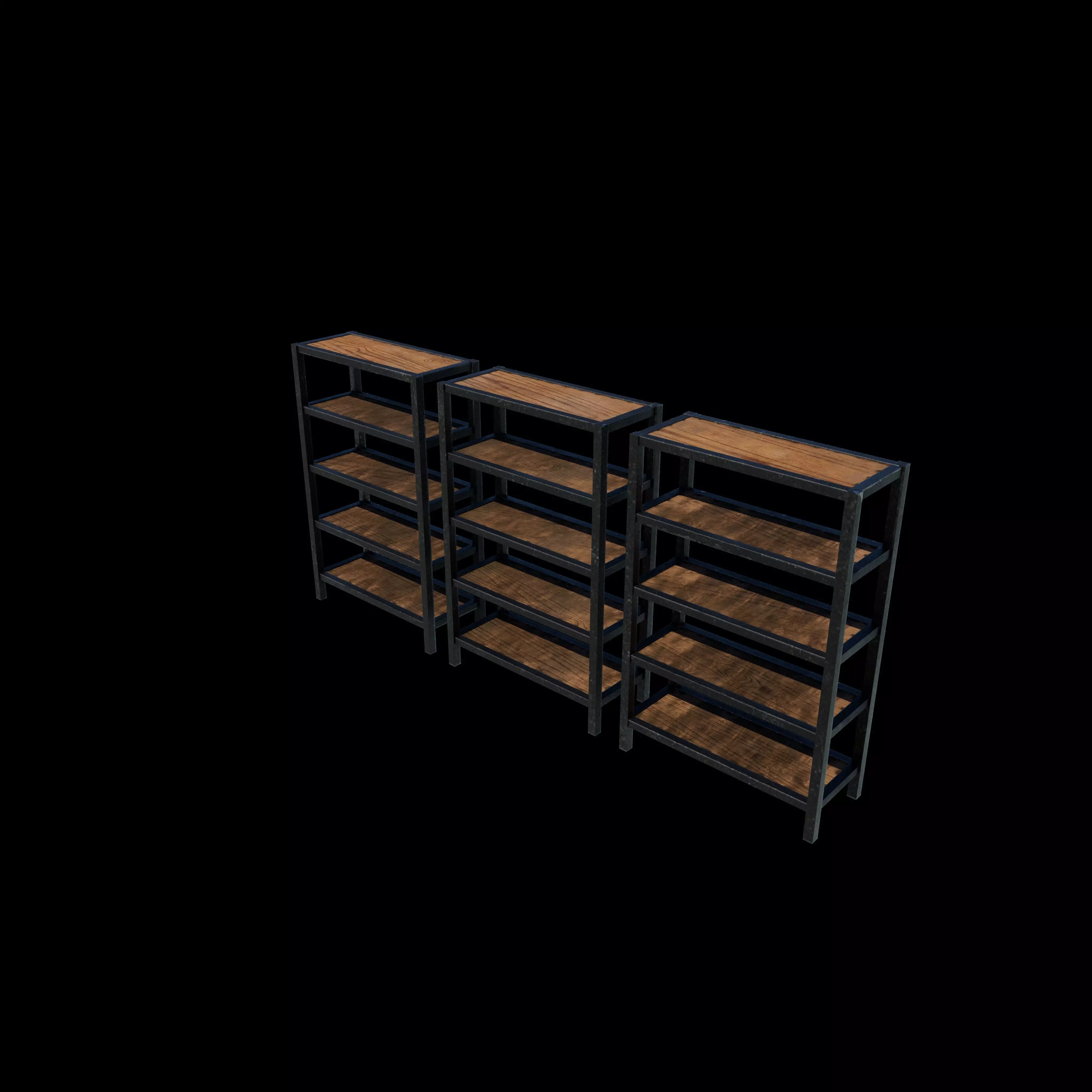 shelving 3D model_6