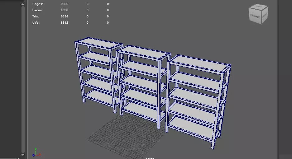 shelving 3D model_13