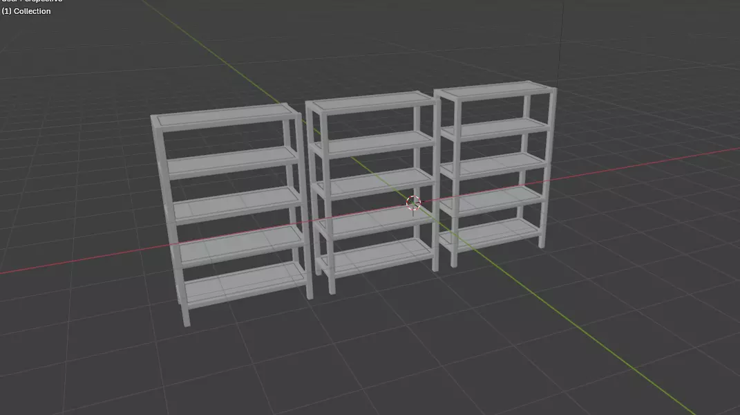 shelving 3D model_15