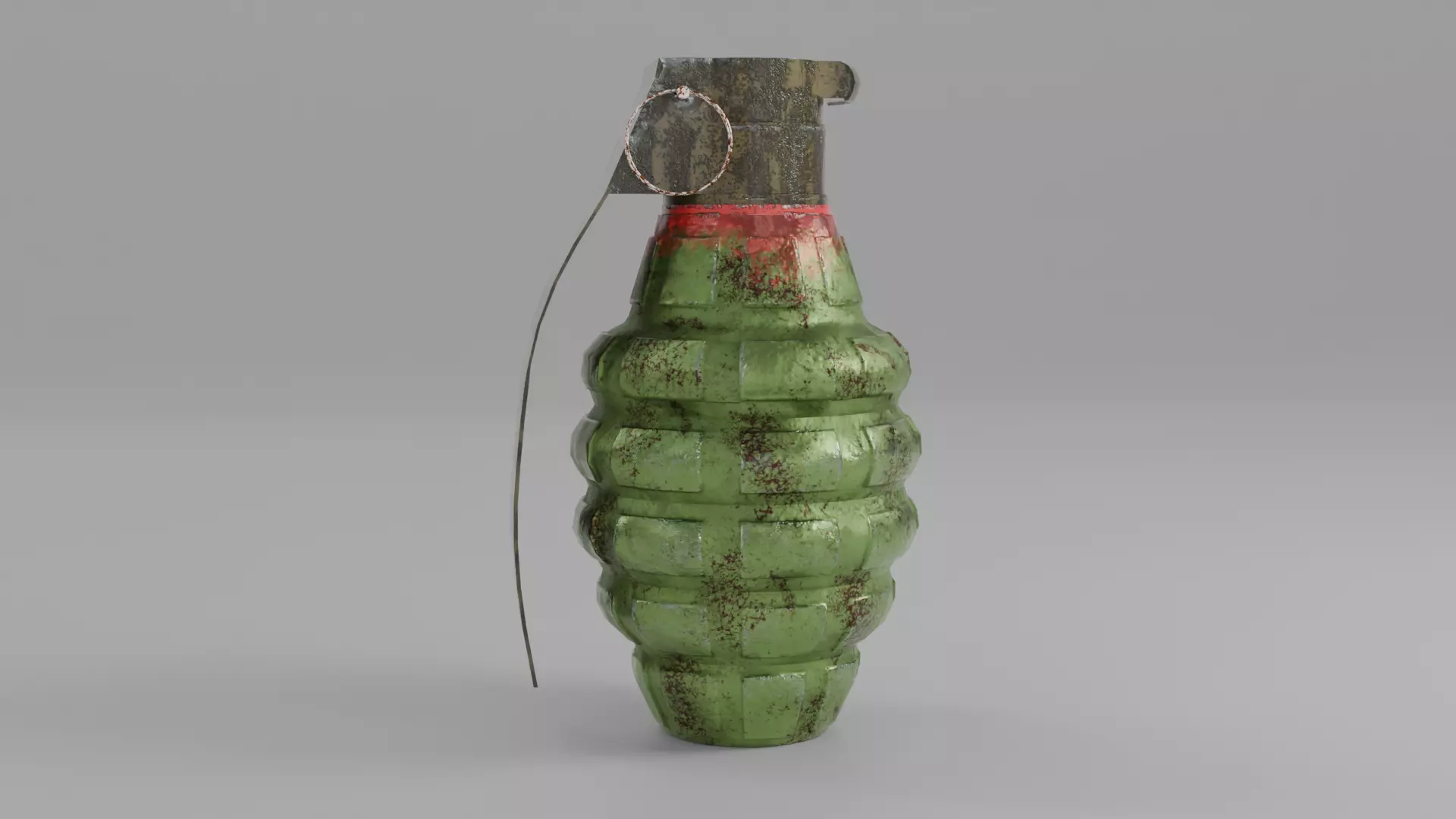 Grenade 3D Model - Low Poly Low-poly 3D model_3