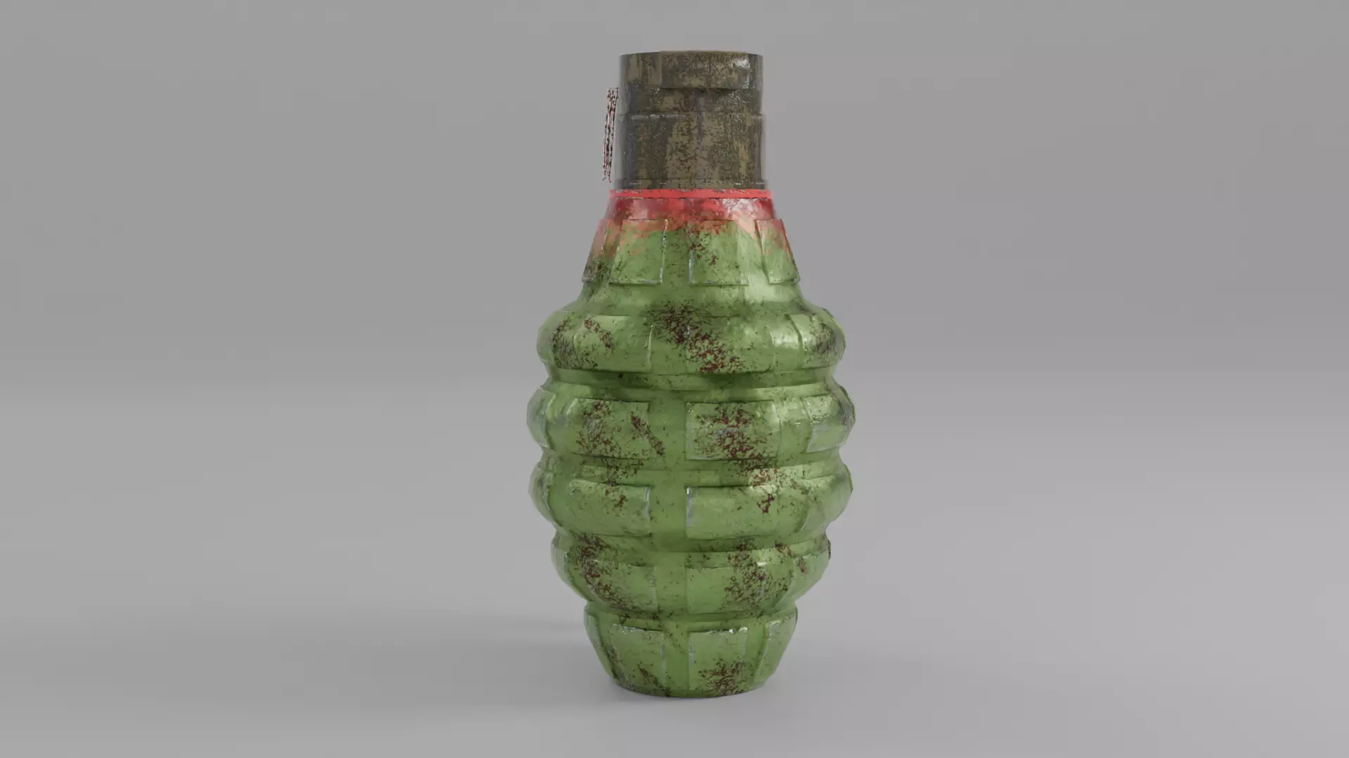 Grenade 3D Model - Low Poly Low-poly 3D model_1