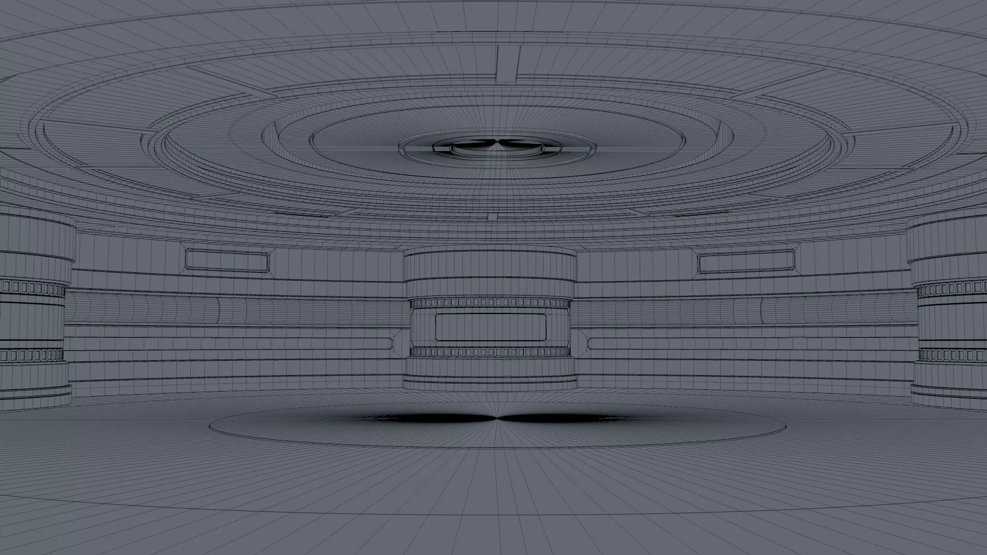 Sci Fi Room 3D model_9