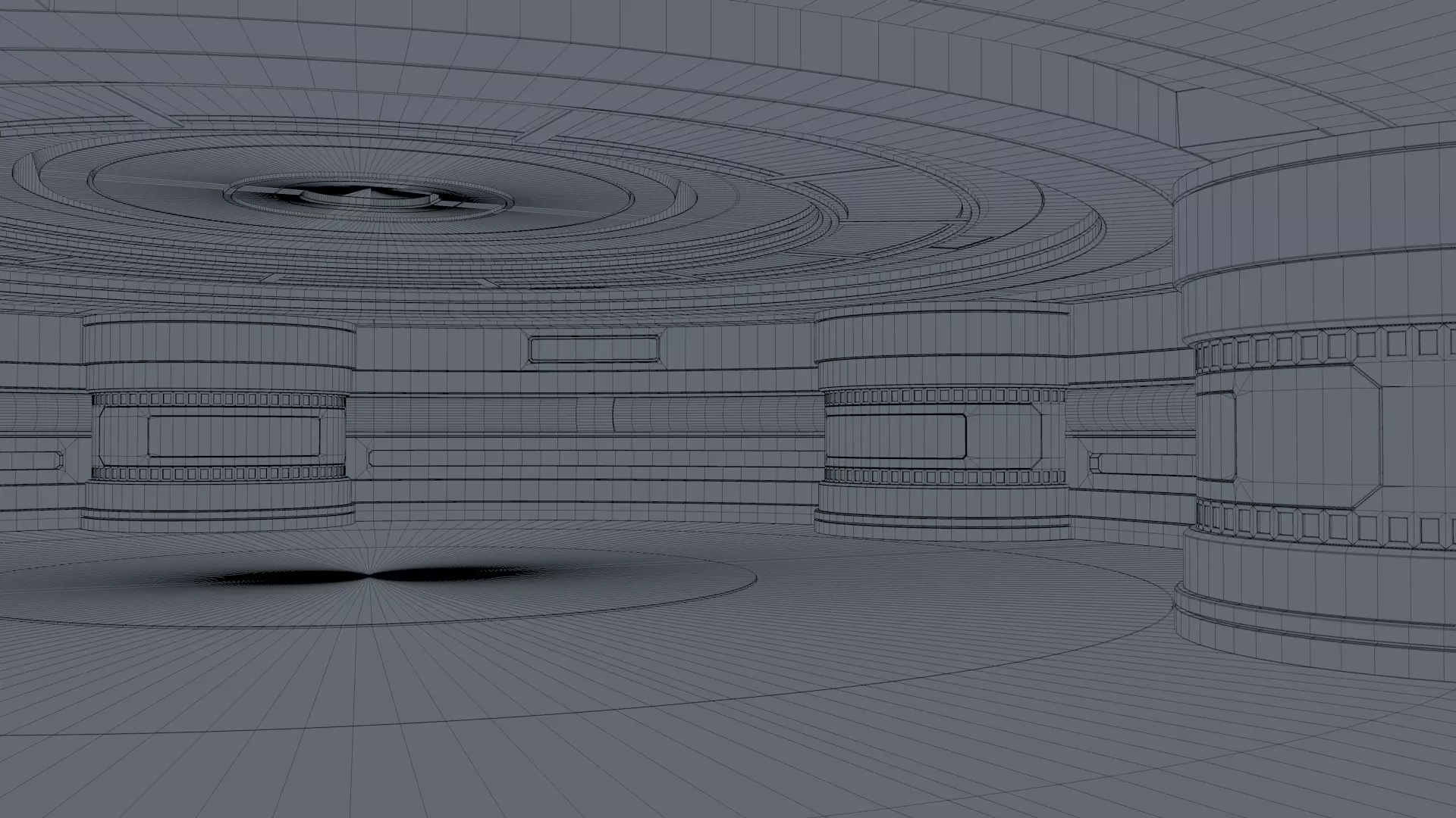 Sci Fi Room 3D model_11