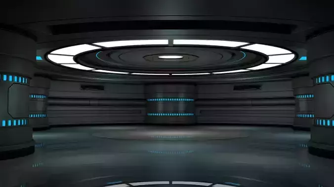 Sci Fi Room 3D model