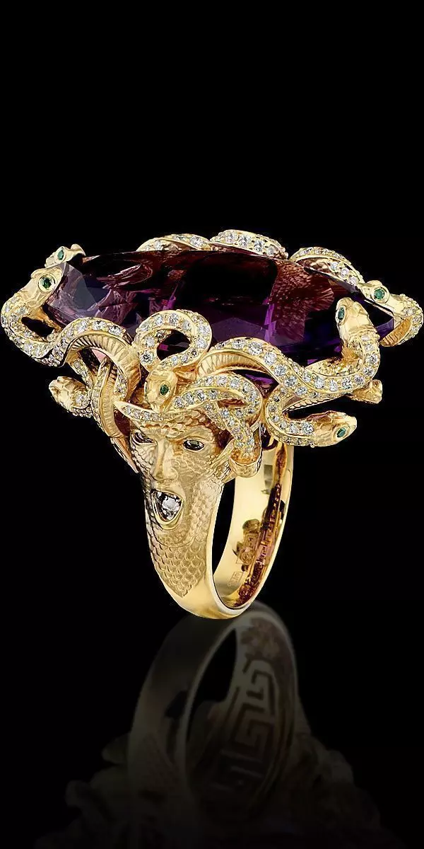 Ring medusa 10393 3D print model_0