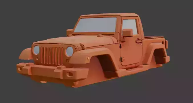 Jeep upper body part