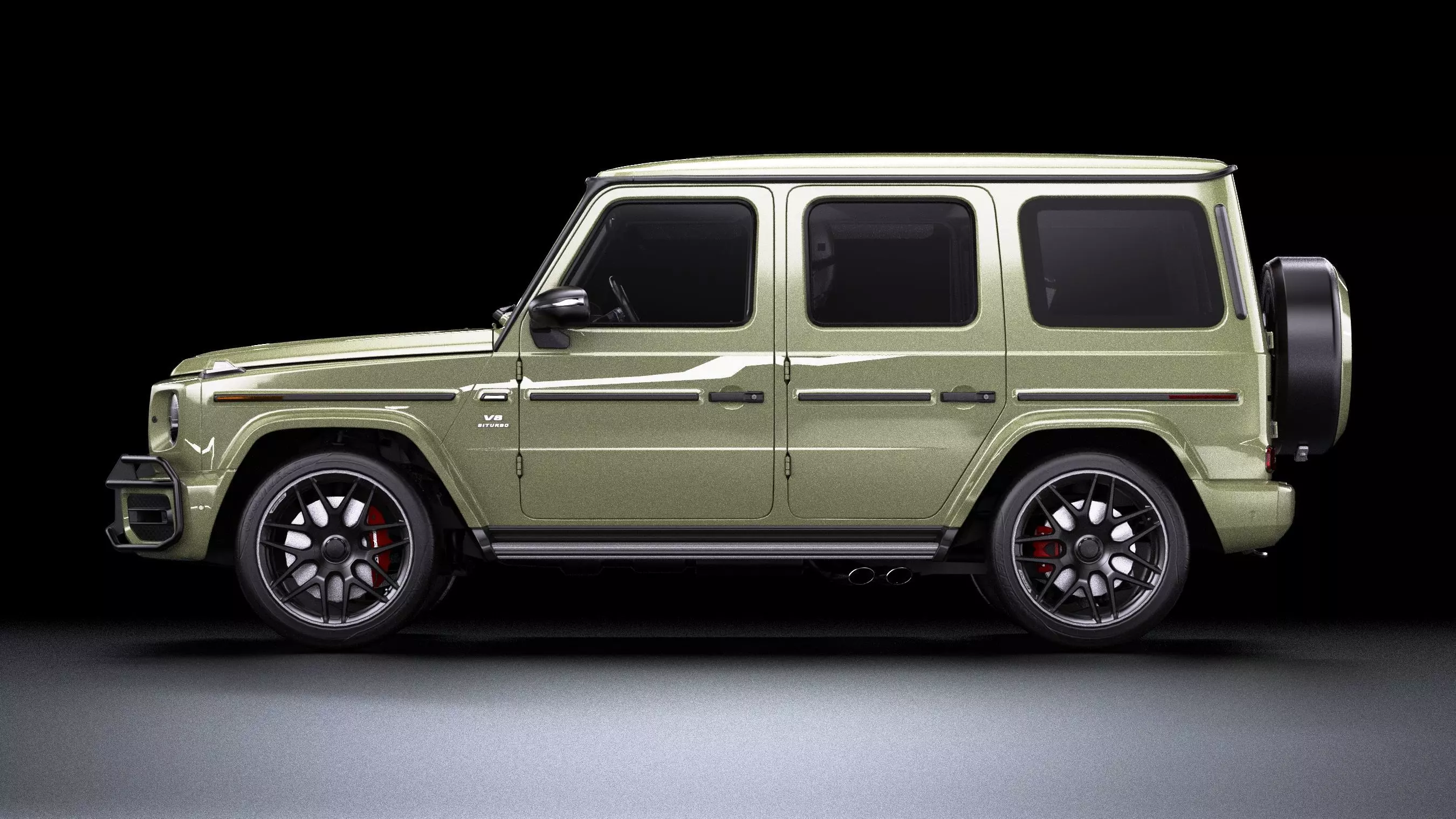 Mercedes-Benz G-Class AMG G63 Low-poly 3D model_6