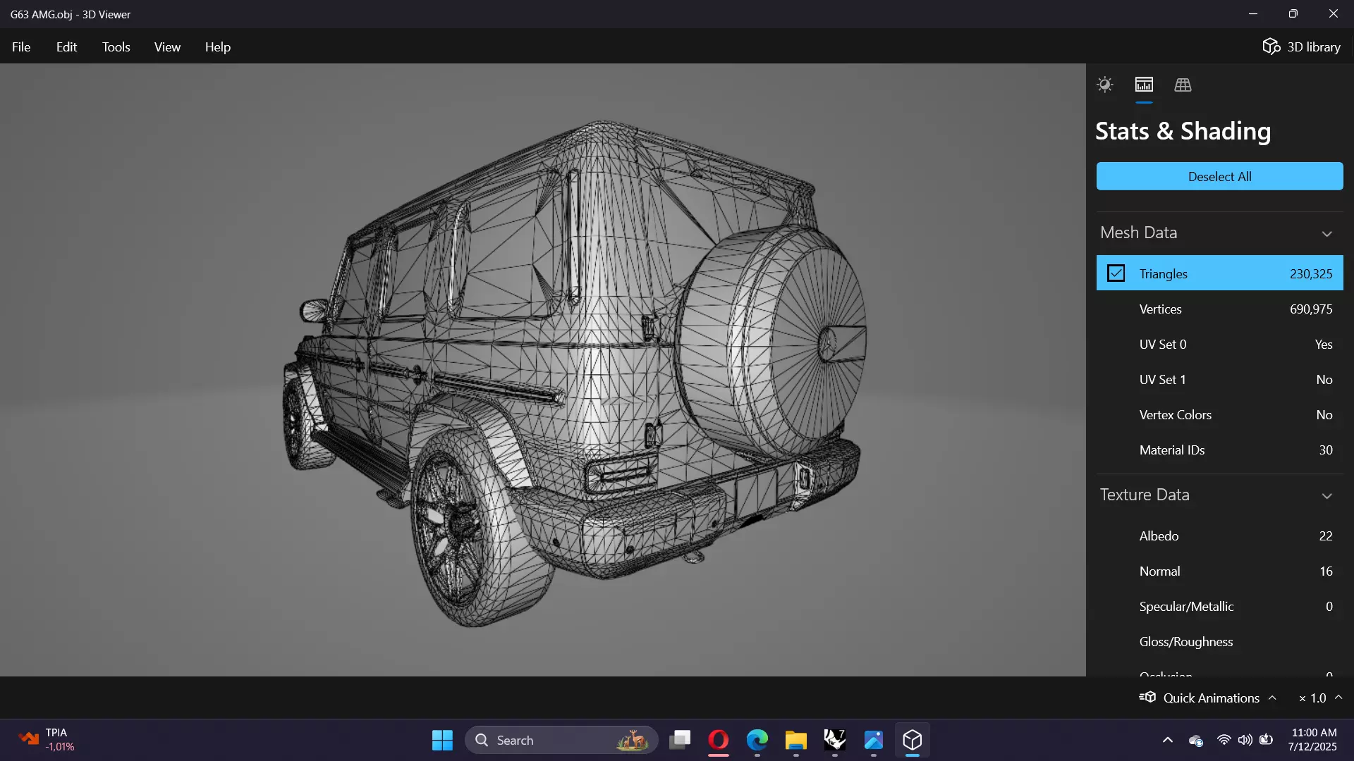 Mercedes-Benz G-Class AMG G63 Low-poly 3D model_23