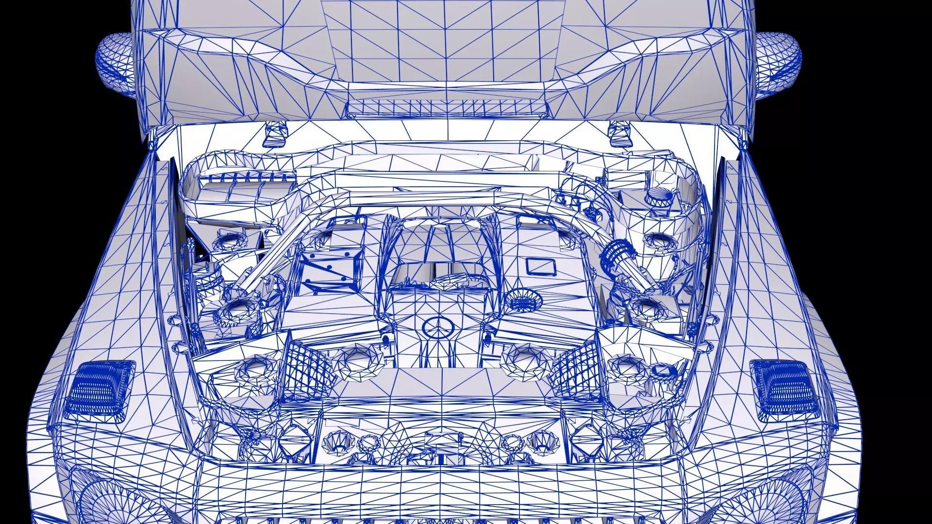 Mercedes-Benz G-Class AMG G63 Low-poly 3D model_19