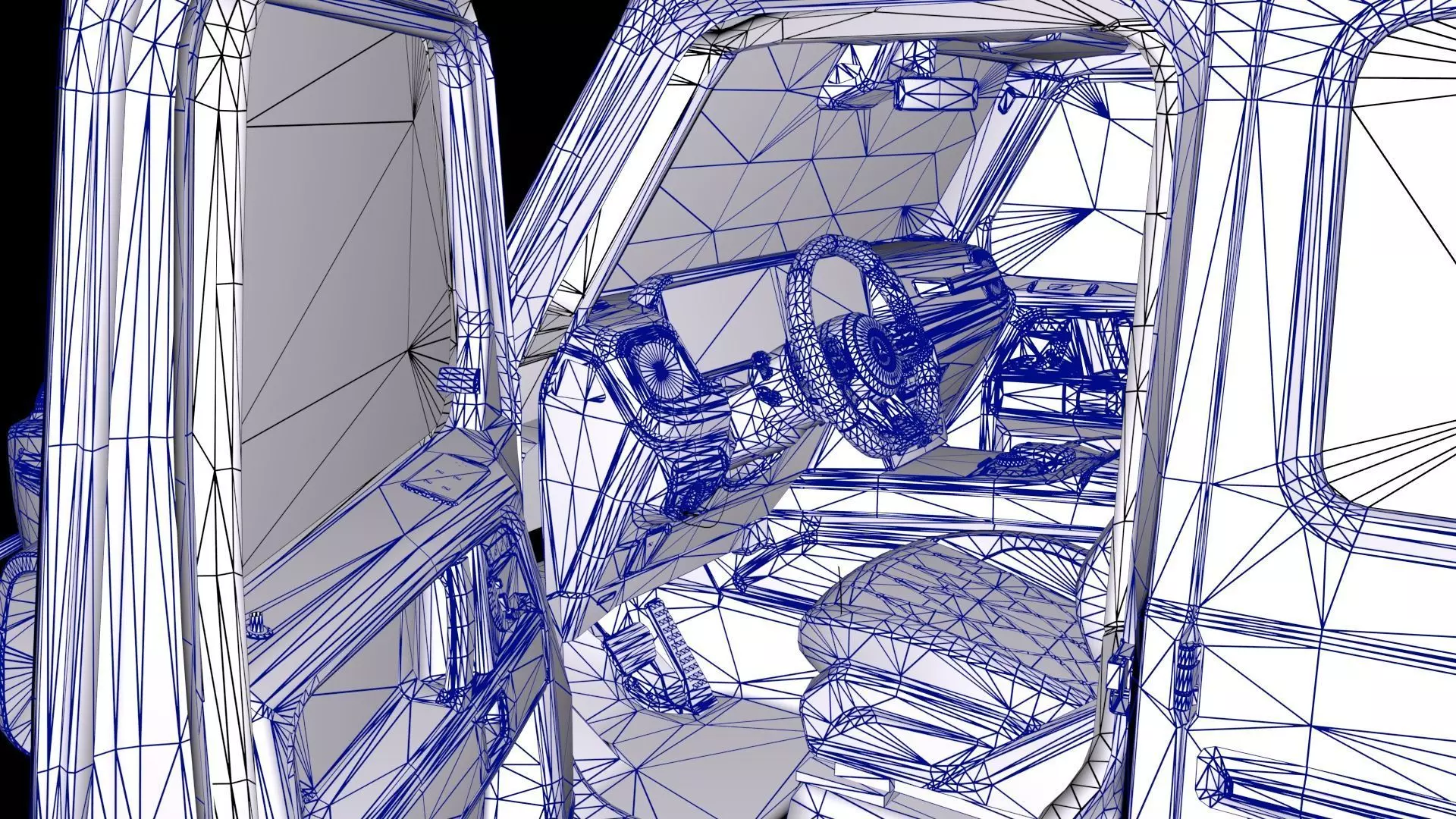 Mercedes-Benz G-Class AMG G63 Low-poly 3D model_20