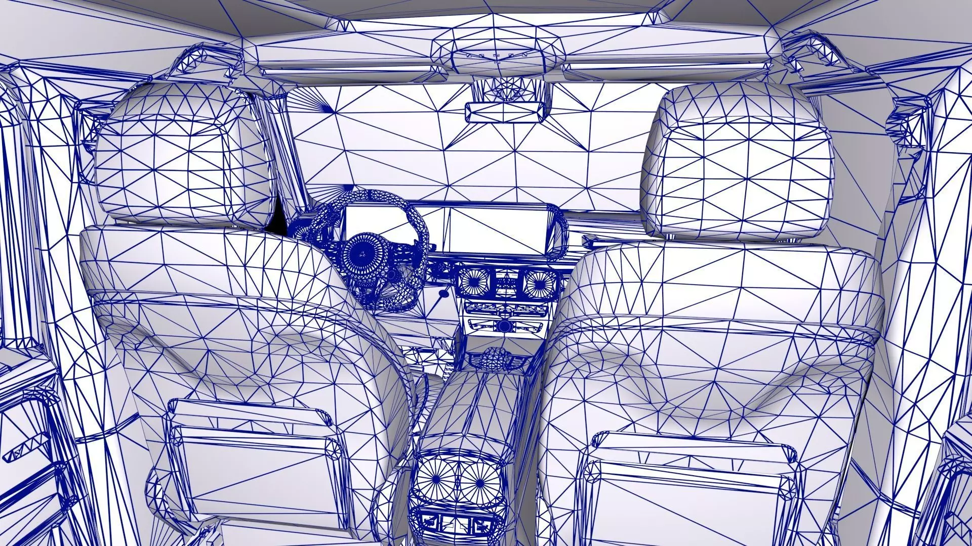 Mercedes-Benz G-Class AMG G63 Low-poly 3D model_21