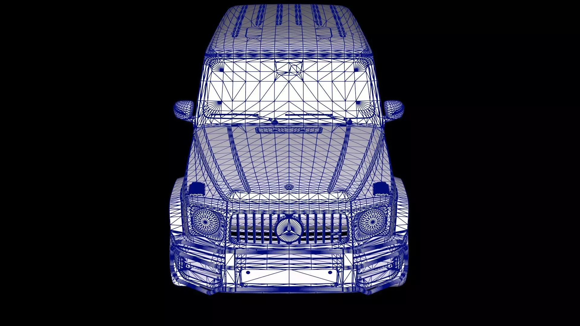 Mercedes-Benz G-Class AMG G63 Low-poly 3D model_18