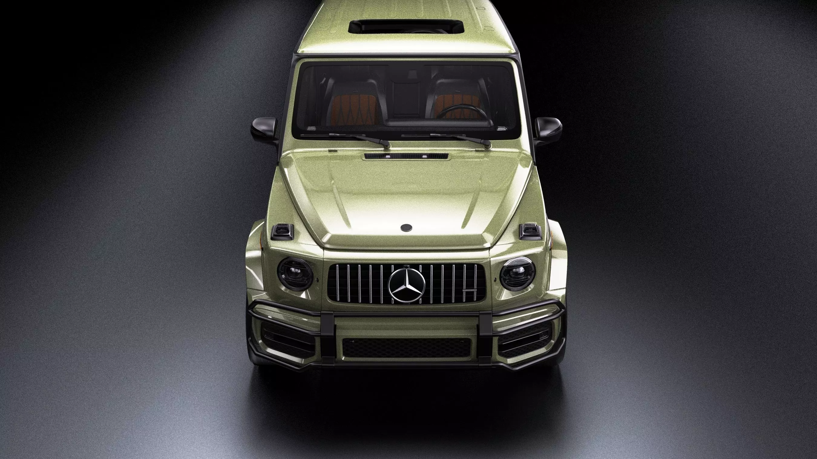 Mercedes-Benz G-Class AMG G63 Low-poly 3D model_7