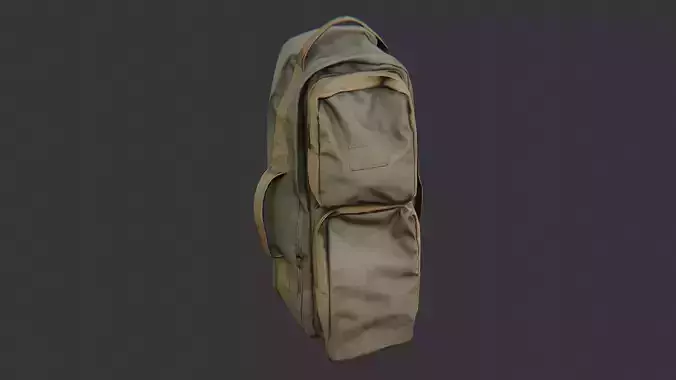 Sling Backpack with Weathered Canvas