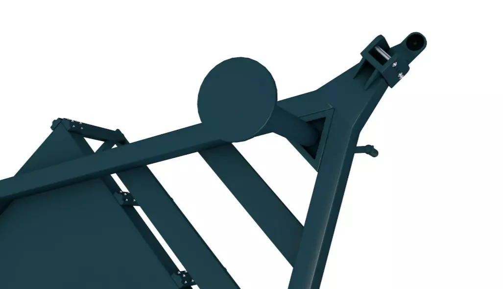 cargo trailer 3D model_5