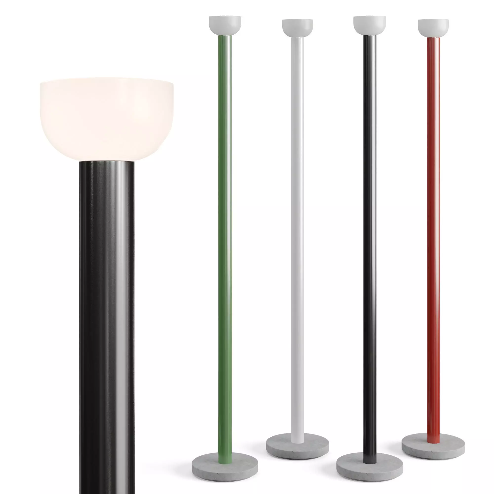 Bellhop floor lamp by Flos 3D model_4