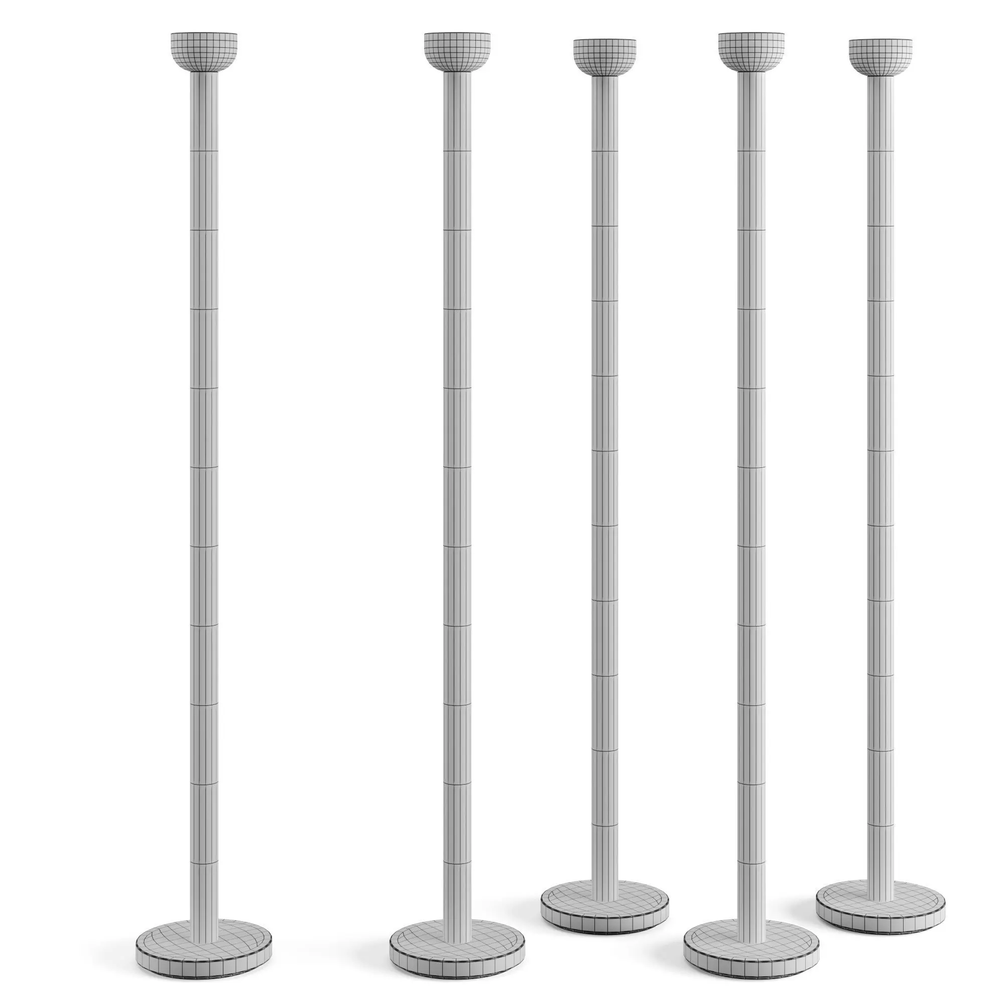 Bellhop floor lamp by Flos 3D model_1