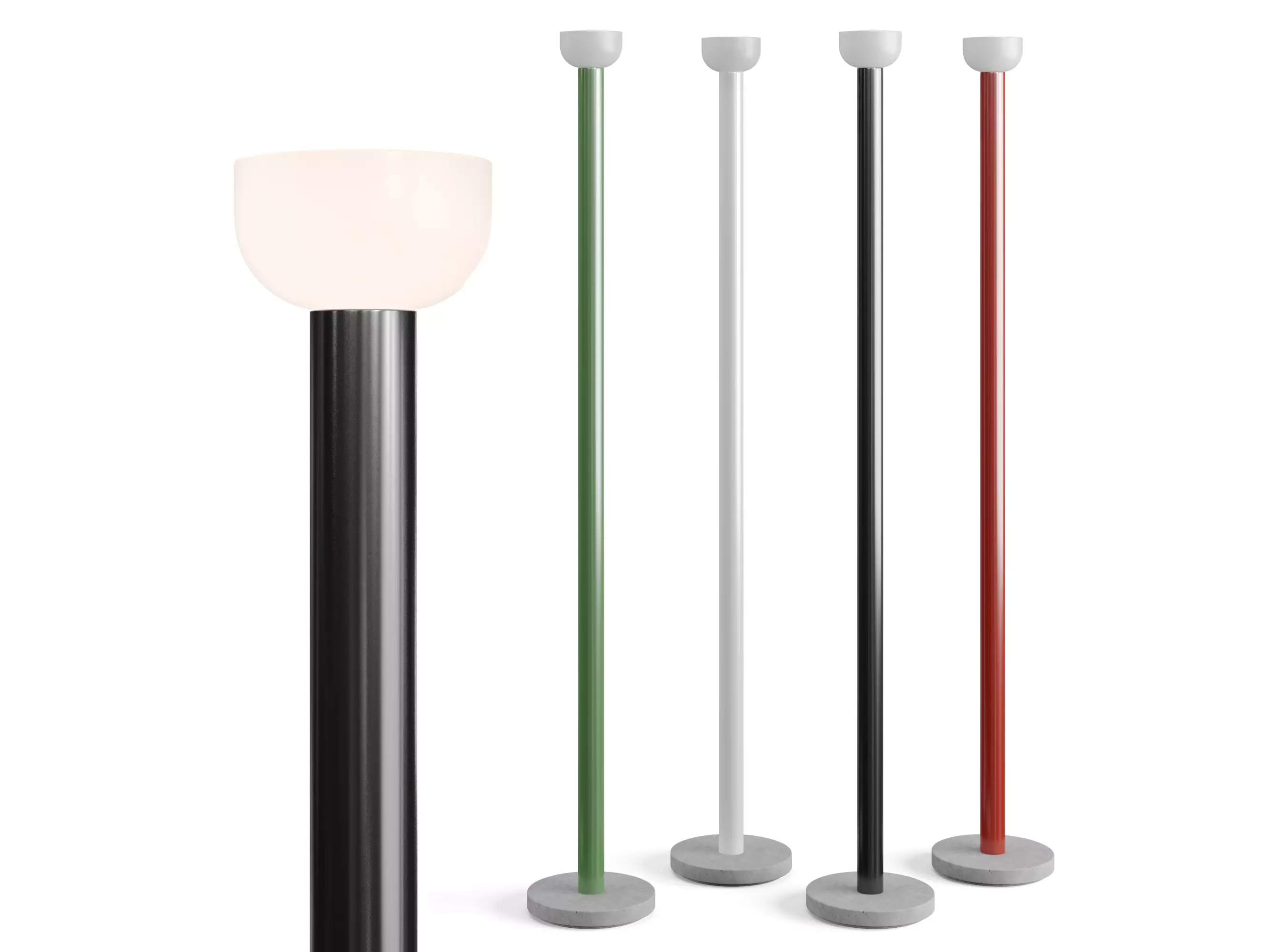 Bellhop floor lamp by Flos 3D model_3