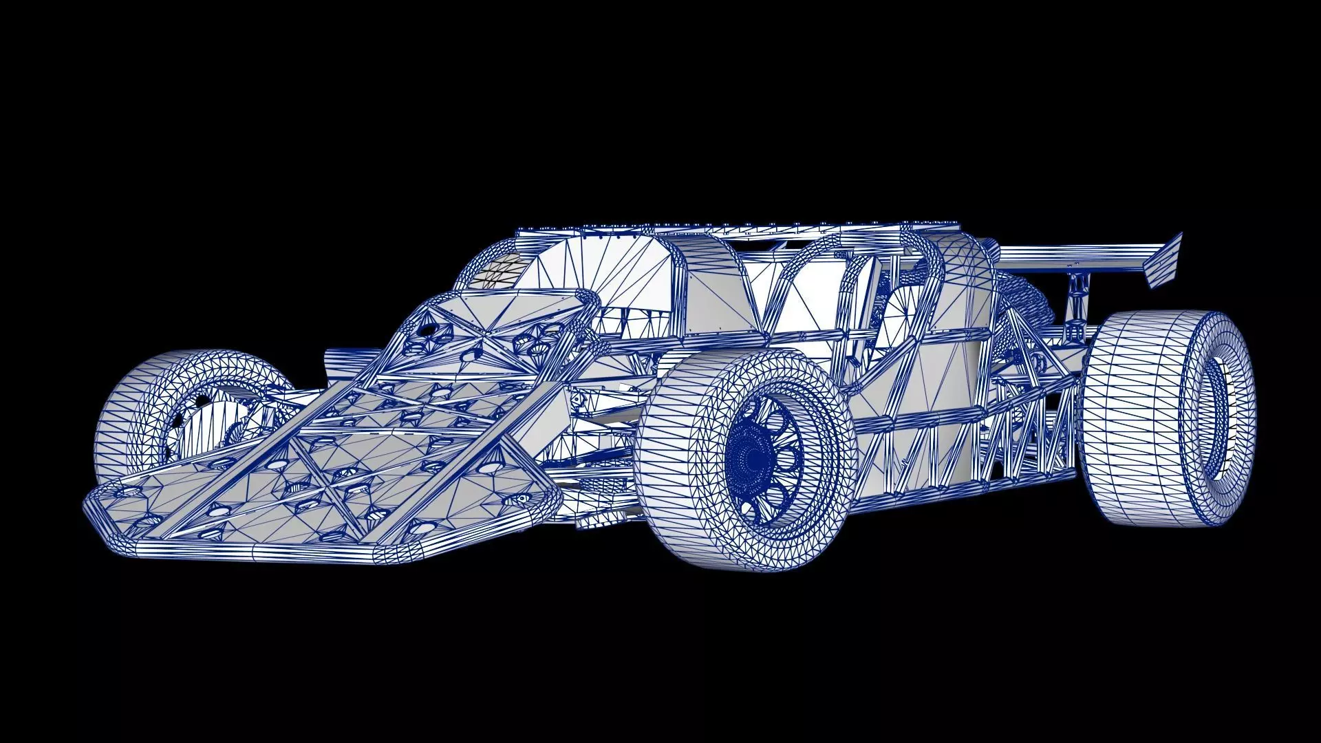 Fast Furious 6 Custom Flip Car Low-poly 3D model_14