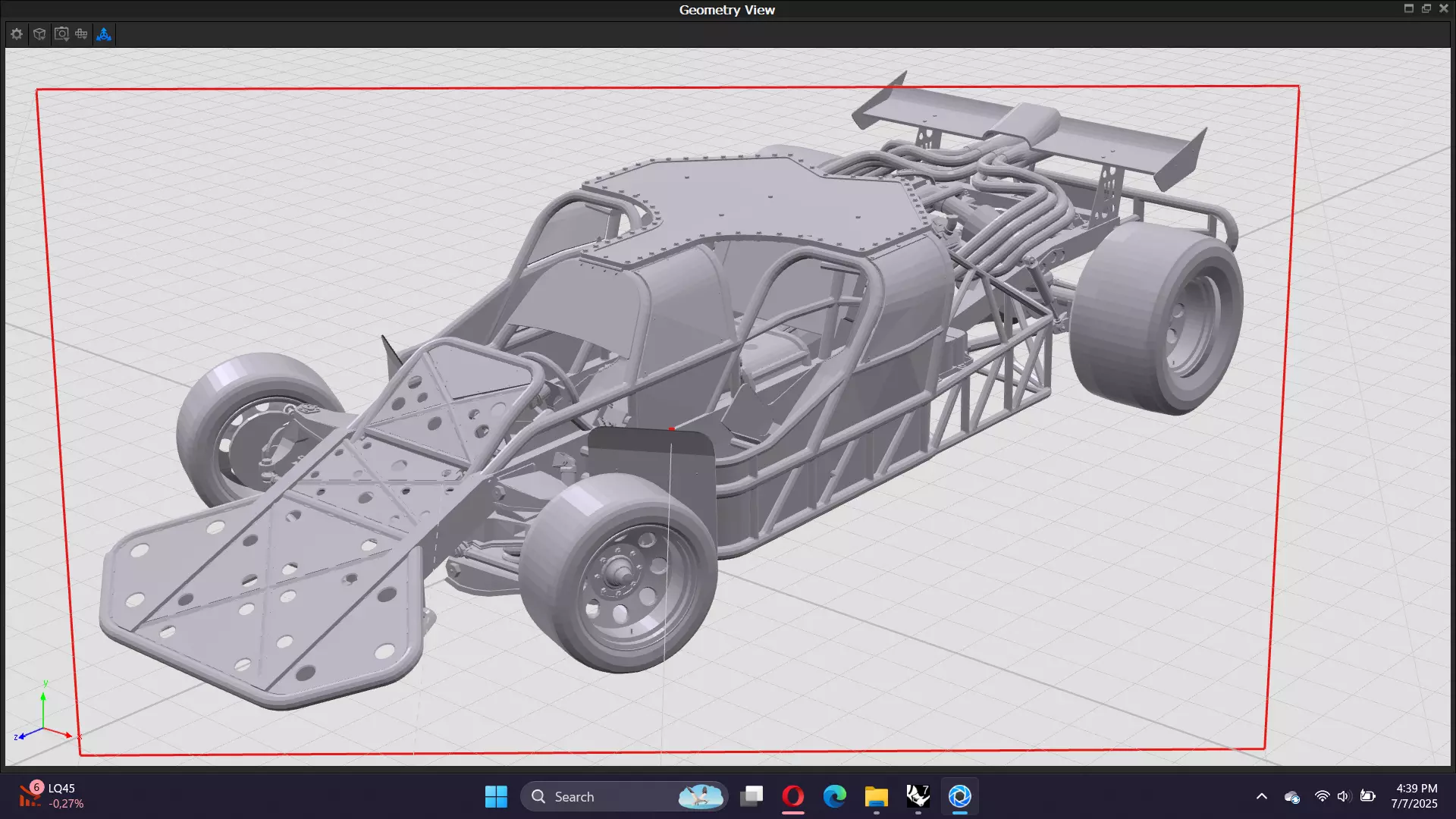 Fast Furious 6 Custom Flip Car Low-poly 3D model_20