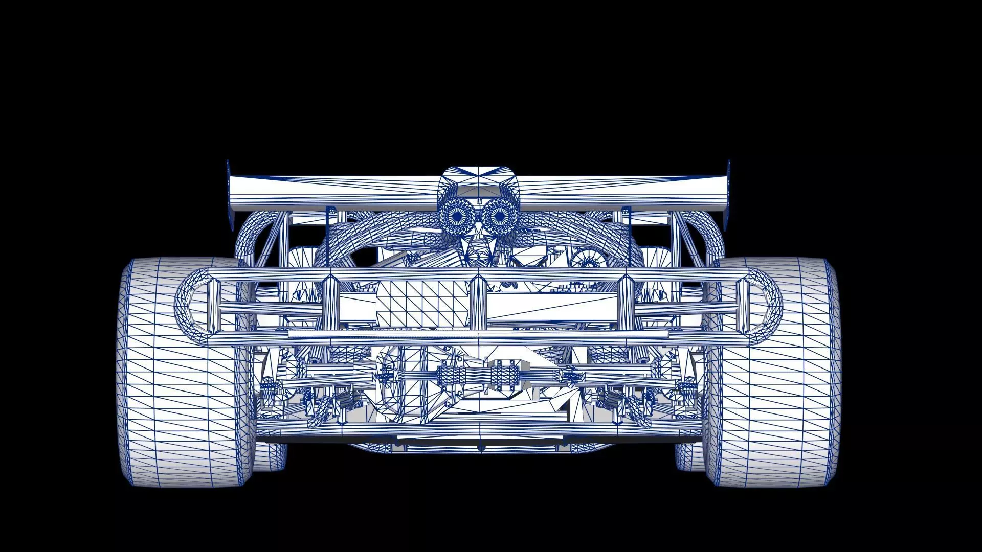 Fast Furious 6 Custom Flip Car Low-poly 3D model_17