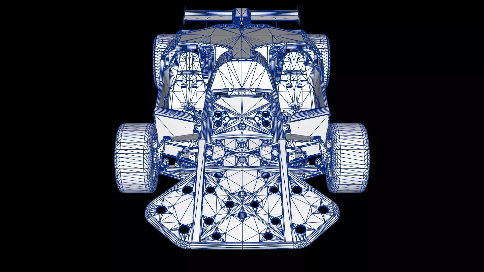 Fast Furious 6 Custom Flip Car Low-poly 3D model_19