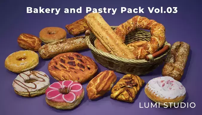 Pastry and Dessert Bakery Vol 03