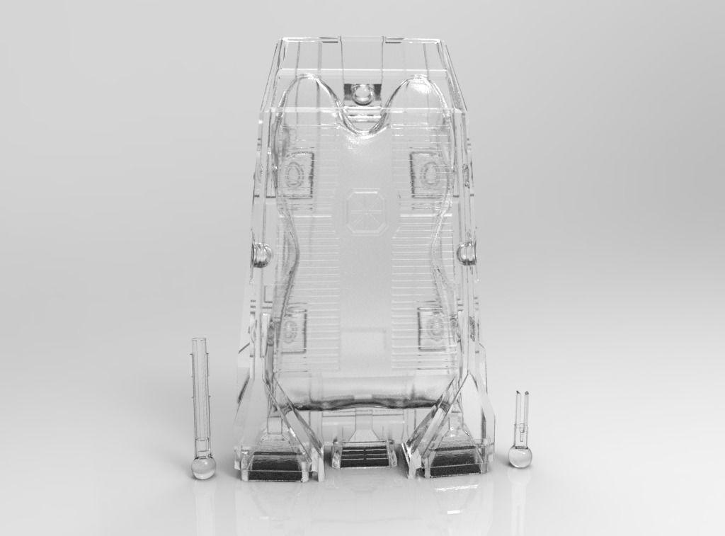 Spaceship Astral Platypus Series A 3D print model_2