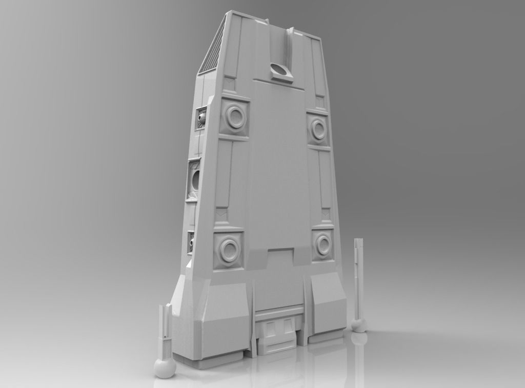 Spaceship Astral Platypus Series A 3D print model_1
