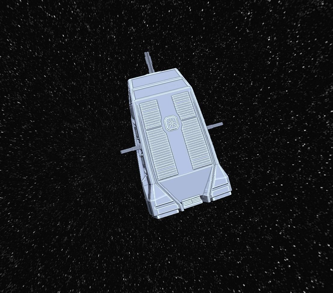 Spaceship Astral Platypus Series A 3D print model_9