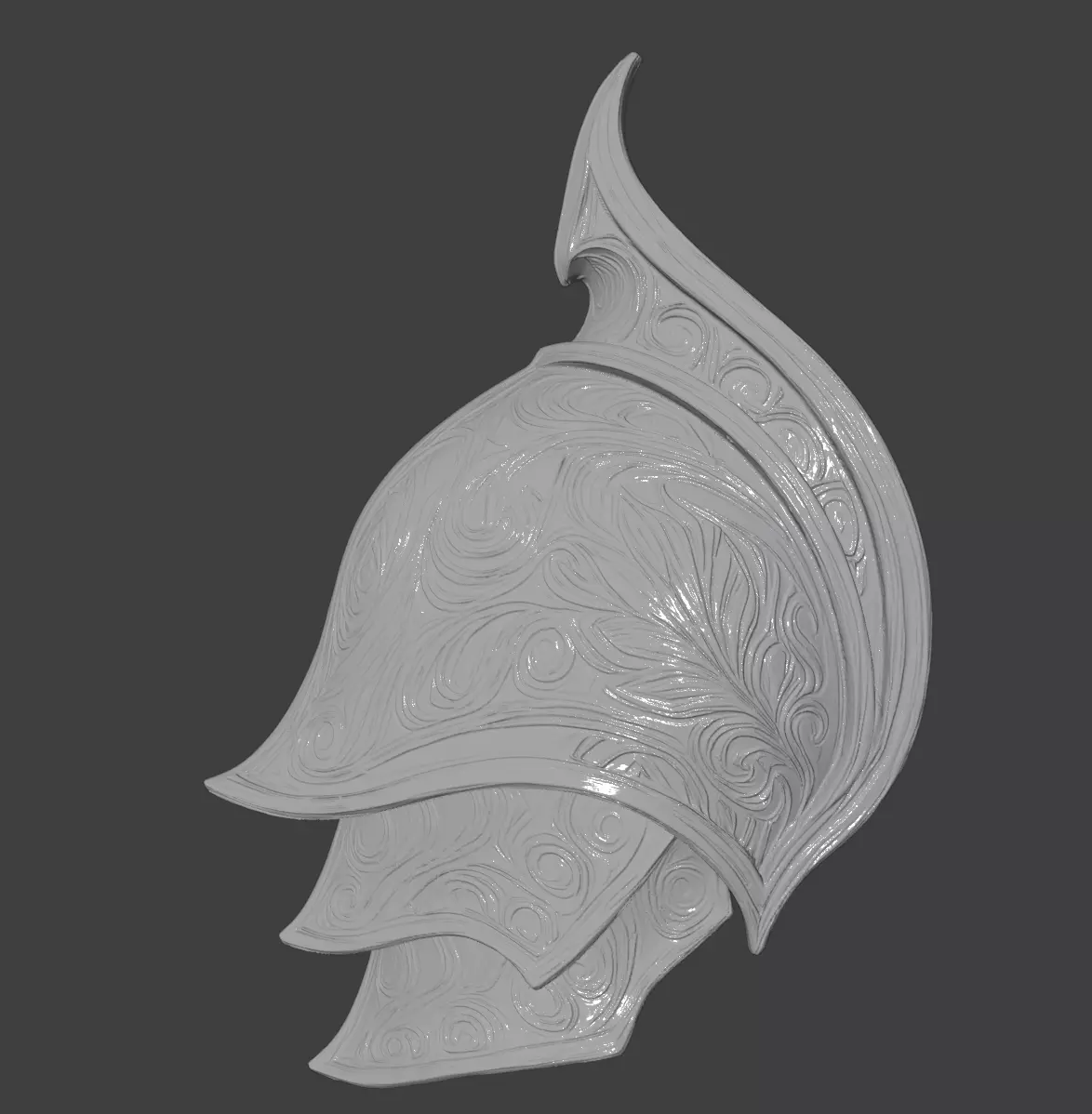 ELF ARMOR SHOULDER PADS 3D print model_7